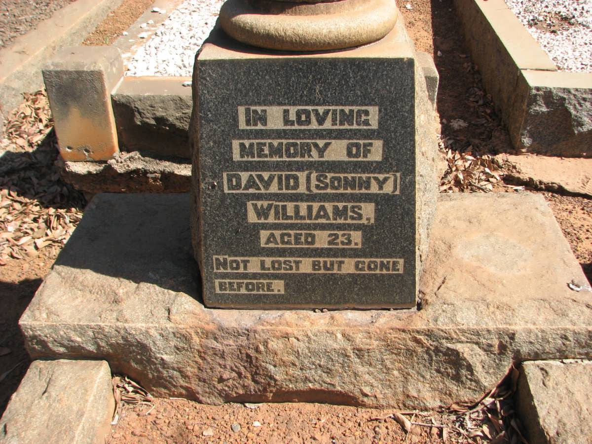 WILLIAMS David 
