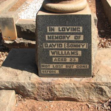 WILLIAMS David 