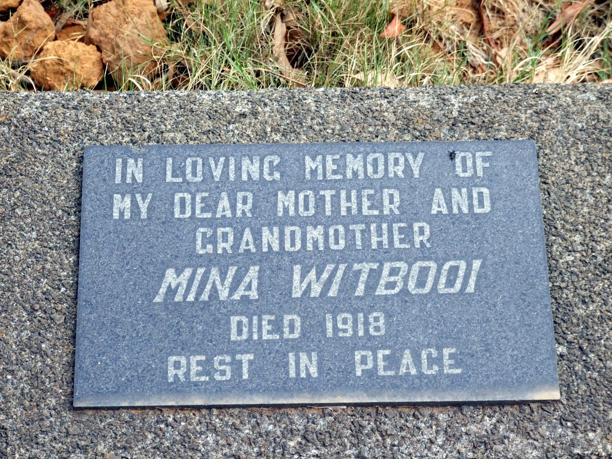 WITBOOI Mina -1918