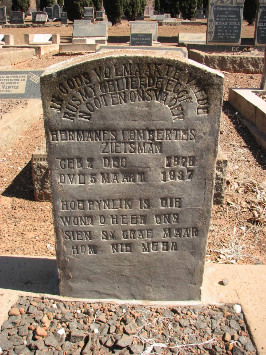 ZIETSMAN Hermanes Lombertes 1876-1937