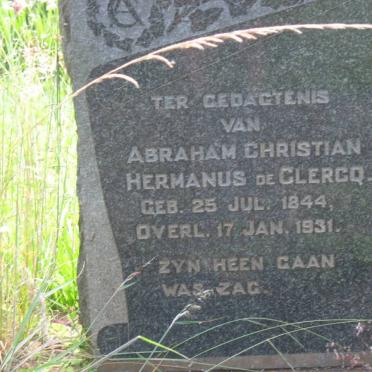Geb. 25 Julie 1844
Overl. 17 Januarie 1931