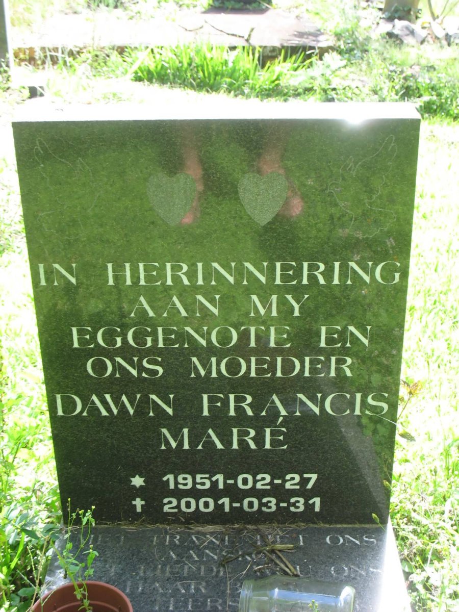 Geb. 27 Februarie 1951
Oorl. 31 Maart 2001