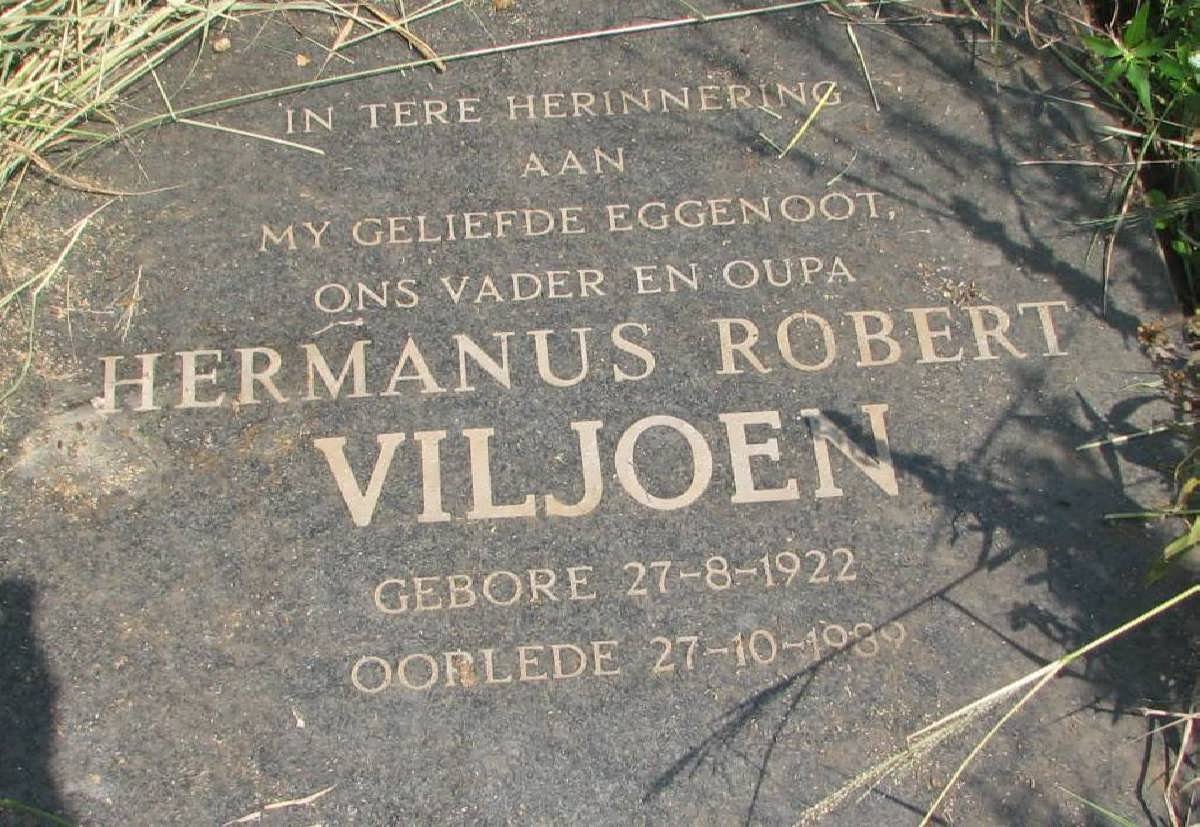 VILJOEN Hermanus Robert 1922-1989