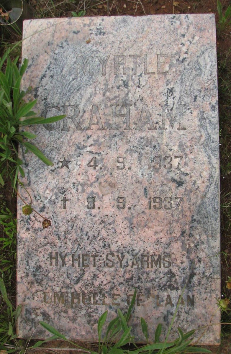 GRAHAM Myrtle 1937-1937