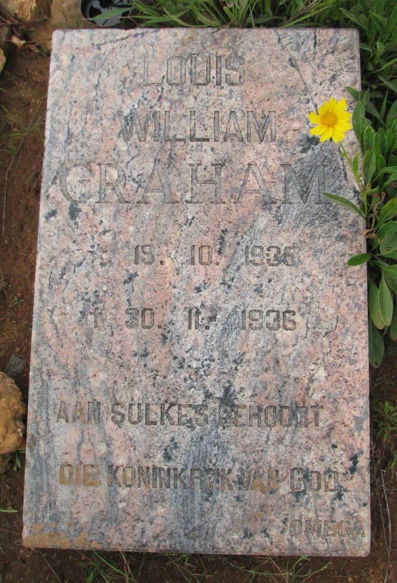 GRAHAM Louis William 1935-1936