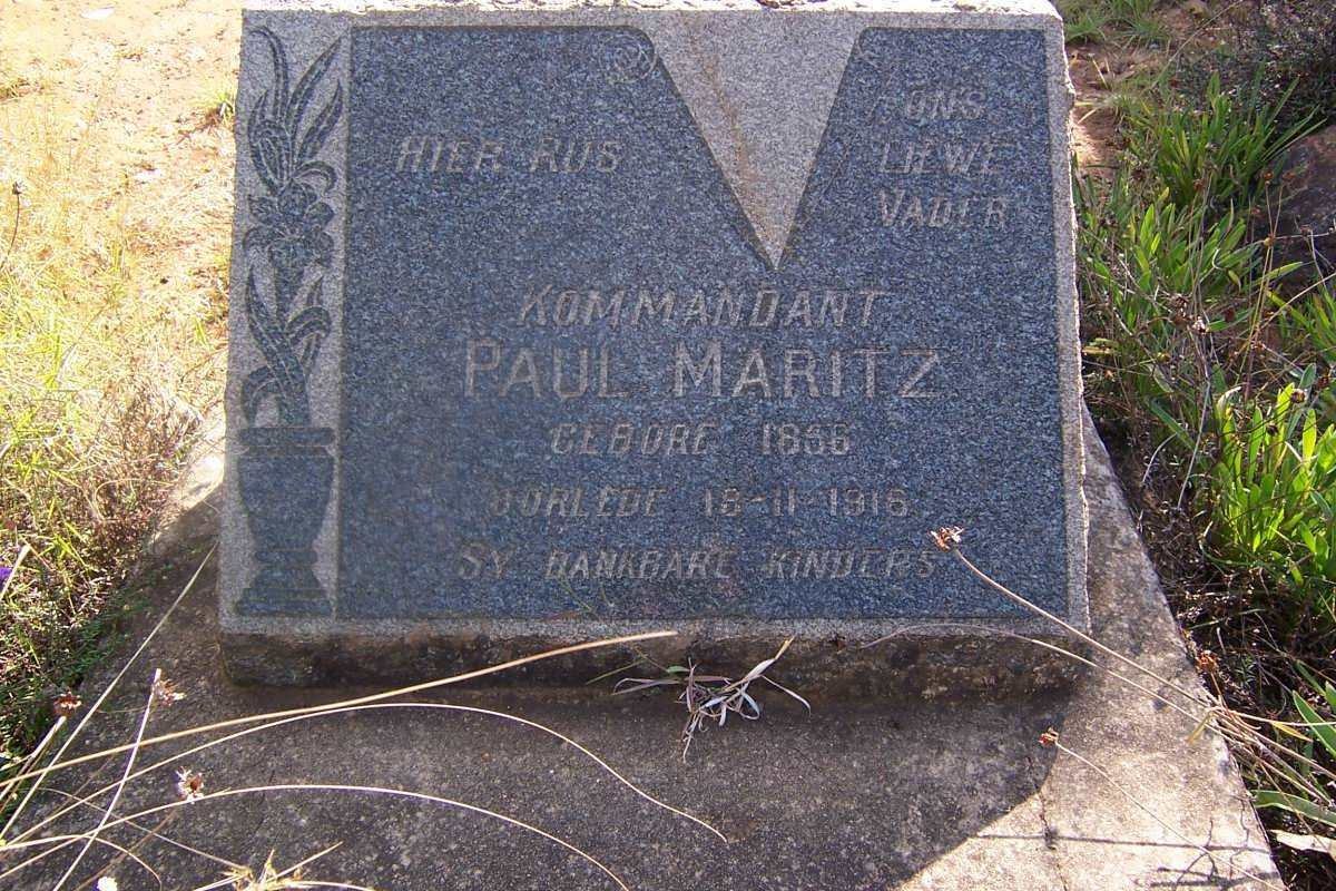 MARITZ Paul 1856-1916