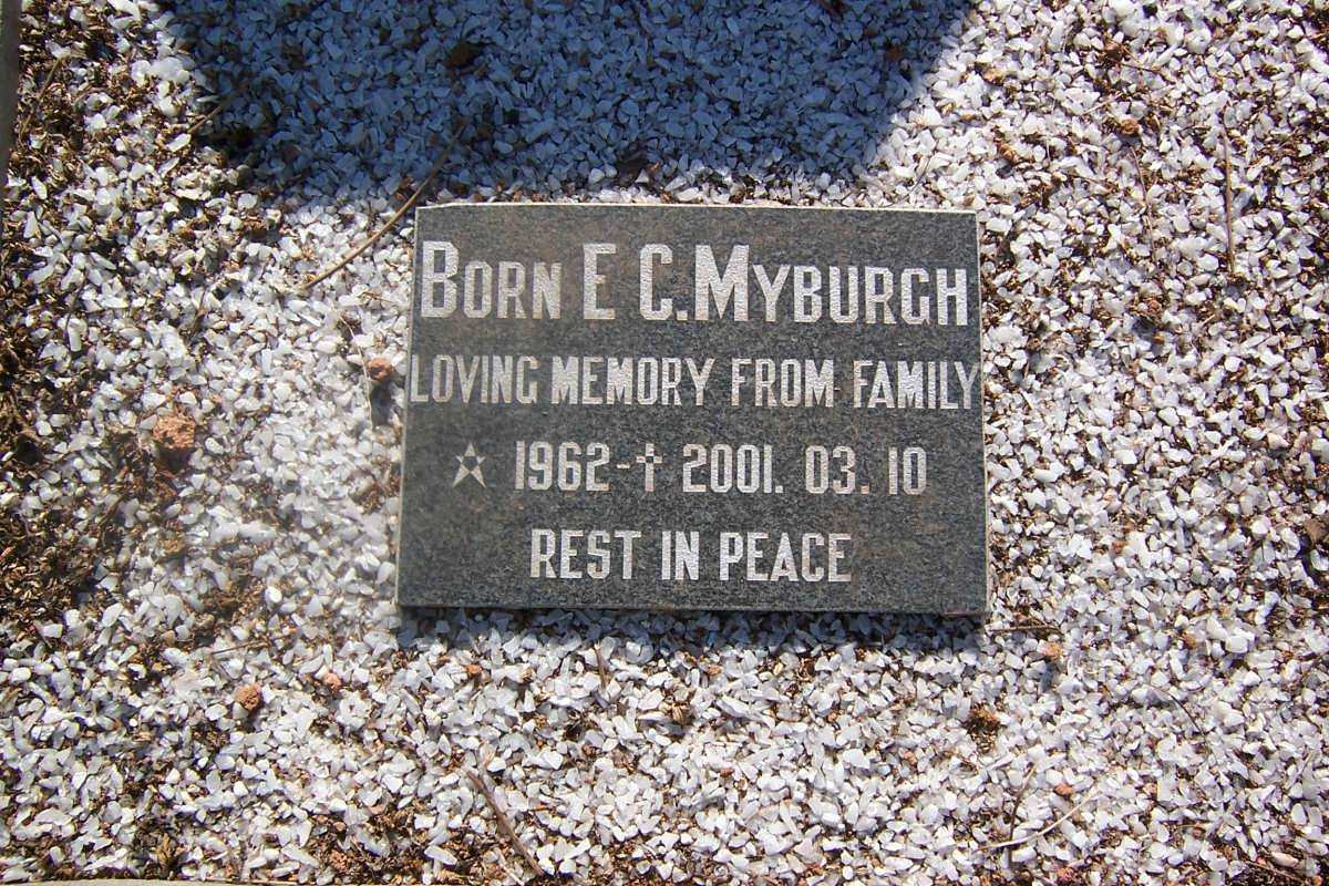 MYBURGH E.C. 1962-2001