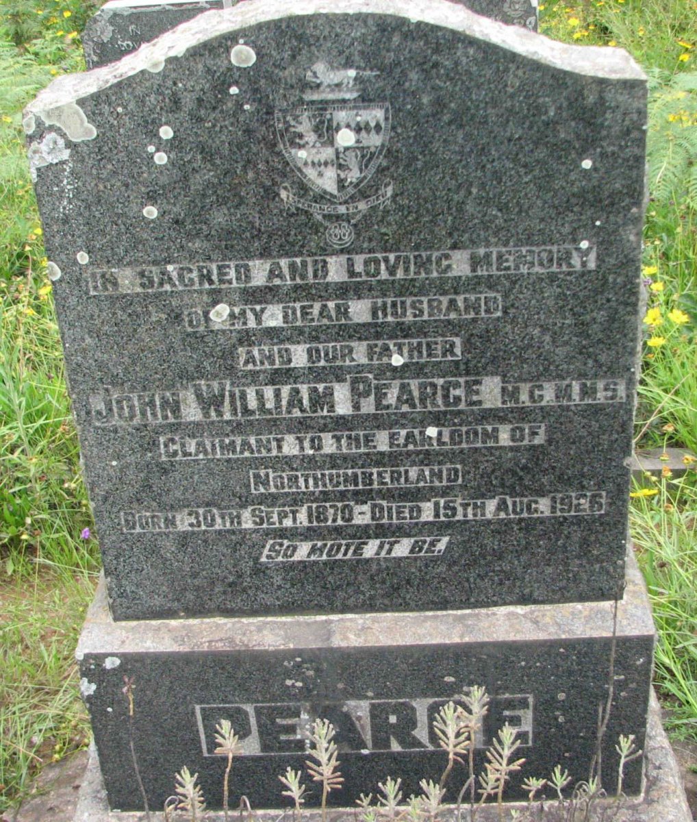 PEARCE John William 1870-1926