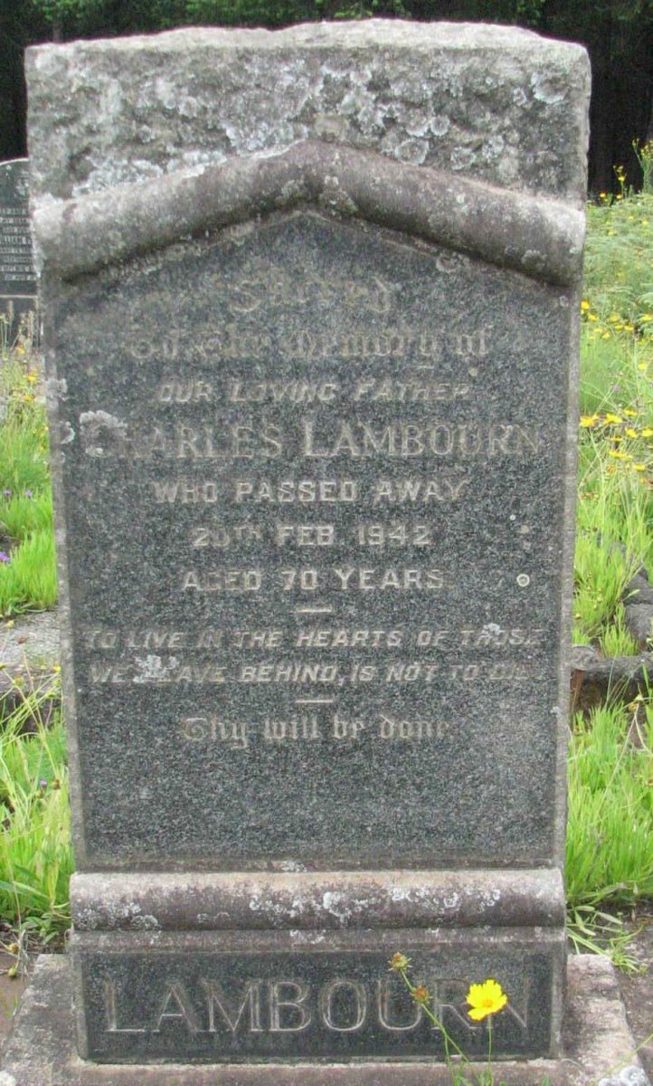 LAMBOURN Charles -1942