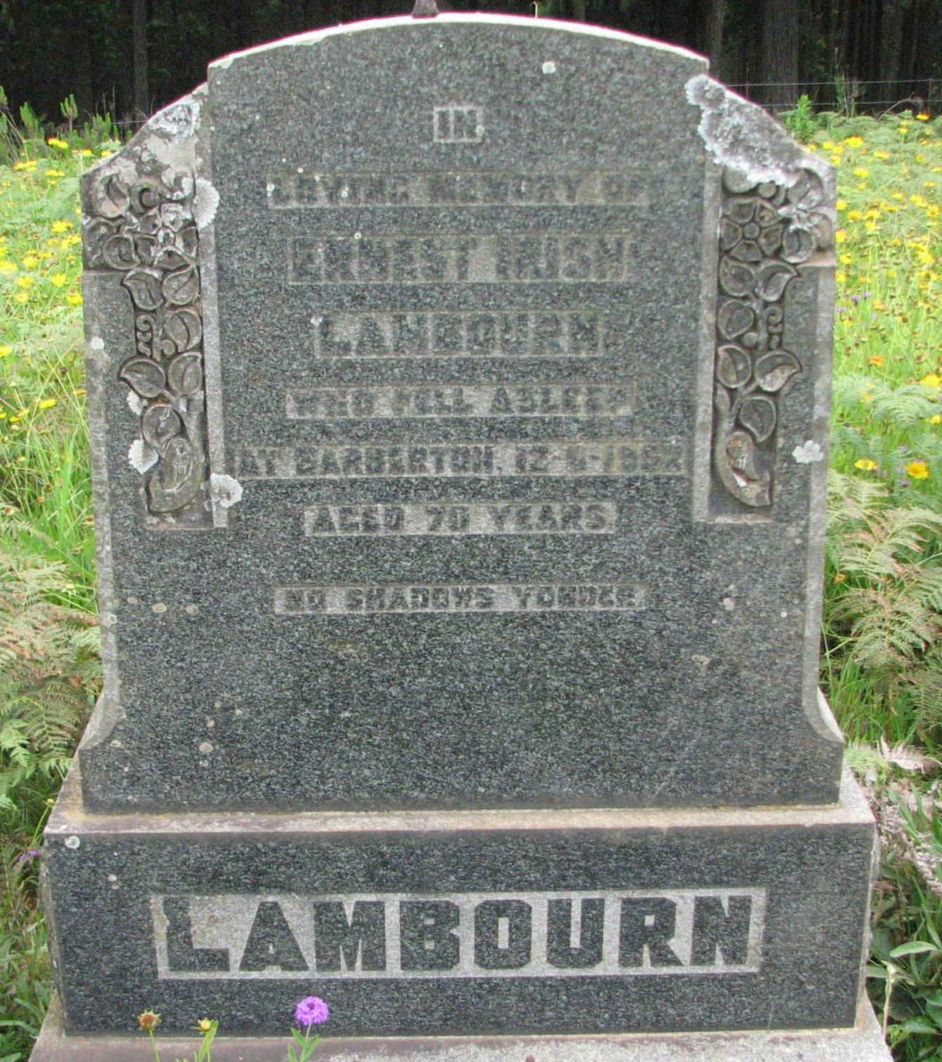 LAMBOURN Ernest Irish -1952