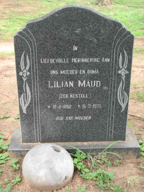 BESTER Lilian Maud nee KESTELL 1882-1971
