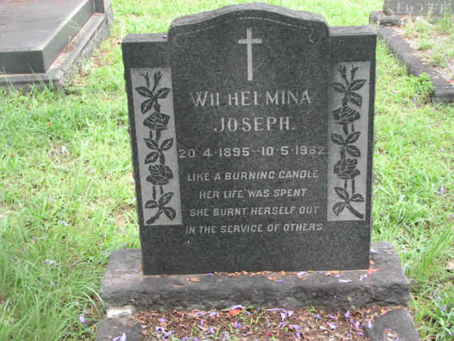 JOSEPH Wilhelmina 1895-1962