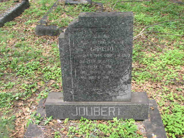 JOUBERT Christo 1944-?