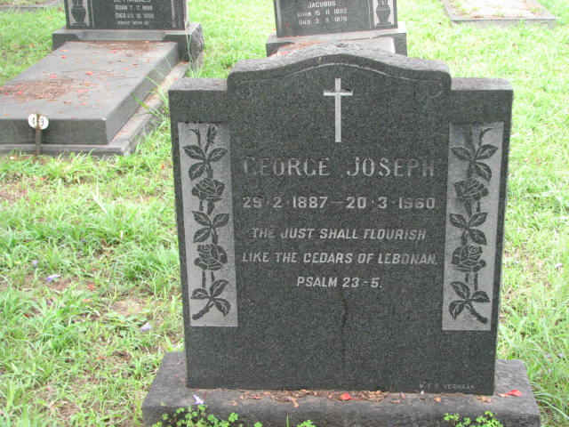 JOSEPH George 1887-1960