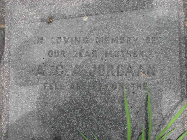 JORDAAN A.G.A. -1936