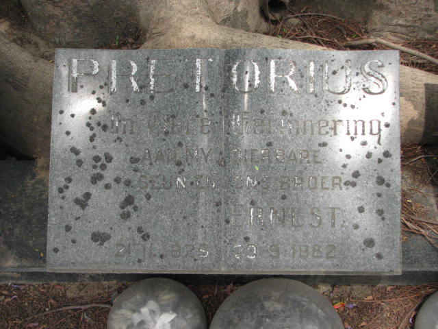 PRETORIUS Ernest -1982