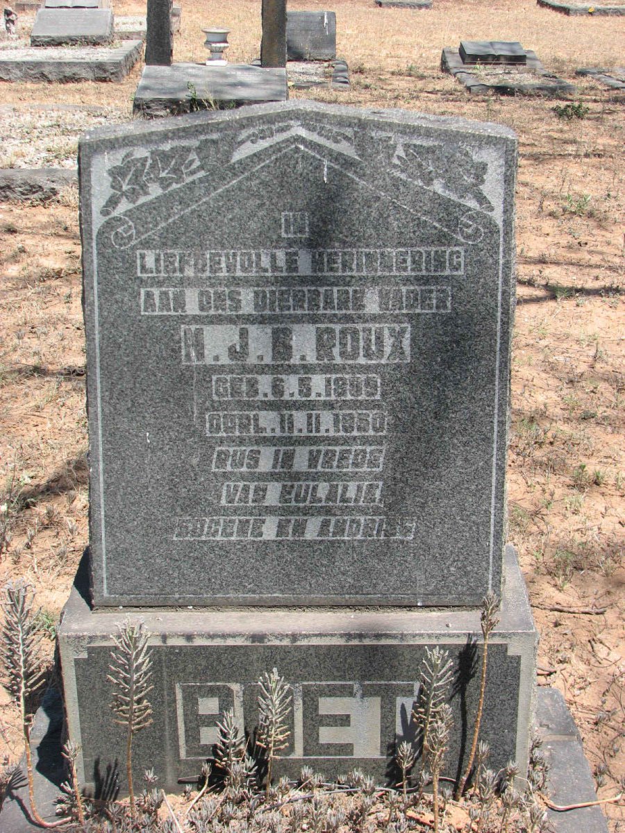 ROUX N.J.B. 18??-1950