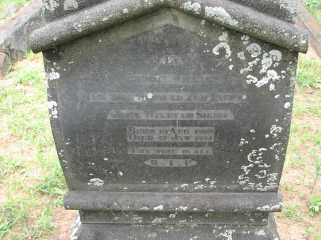 SHU?? William ? 1869-1934