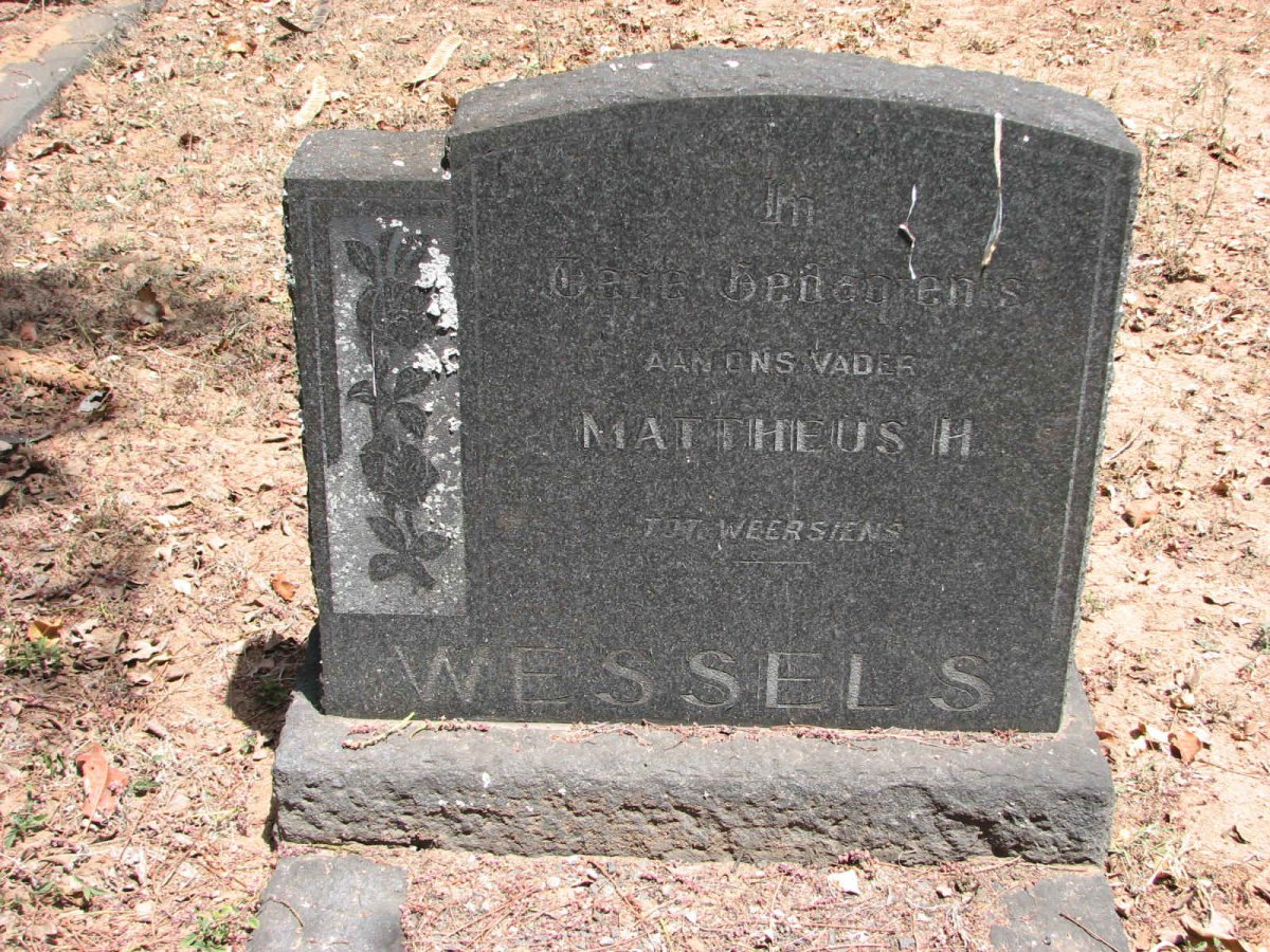 WESSELS Mattheus H.