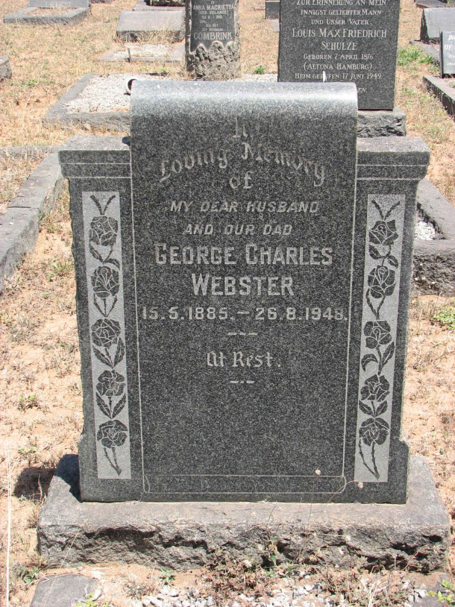 WEBSTER George Charles 1885-1948