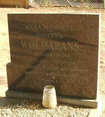 WOLMARANS Anna Magieta Johanna nee BEZUIDENHOUT ??-??