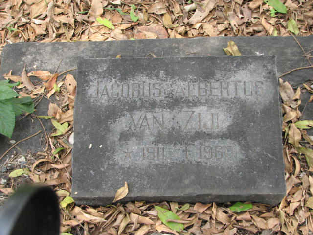 ZIJL Jacobus Albertus, van 1911-196?