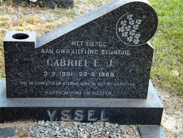 YSSEL Gabriel E.J. 1951-1960