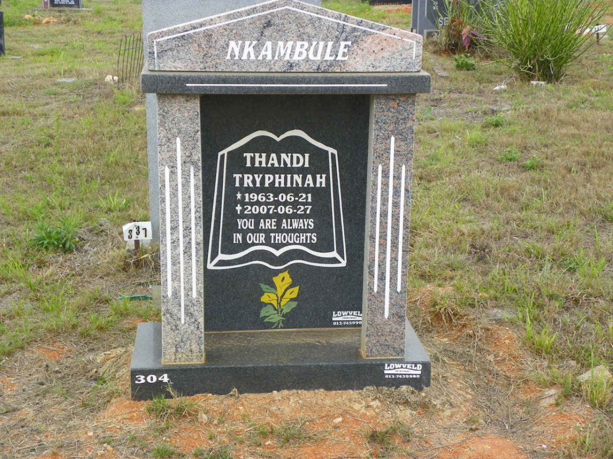 NKAMBULE Thandi Tryphinah 1963-2007