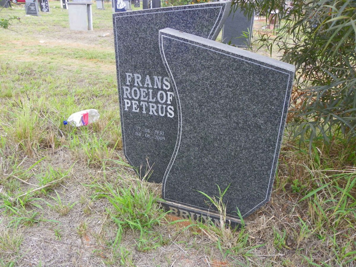 BRUYN Frans Roelof Petrus, de 1930-2009