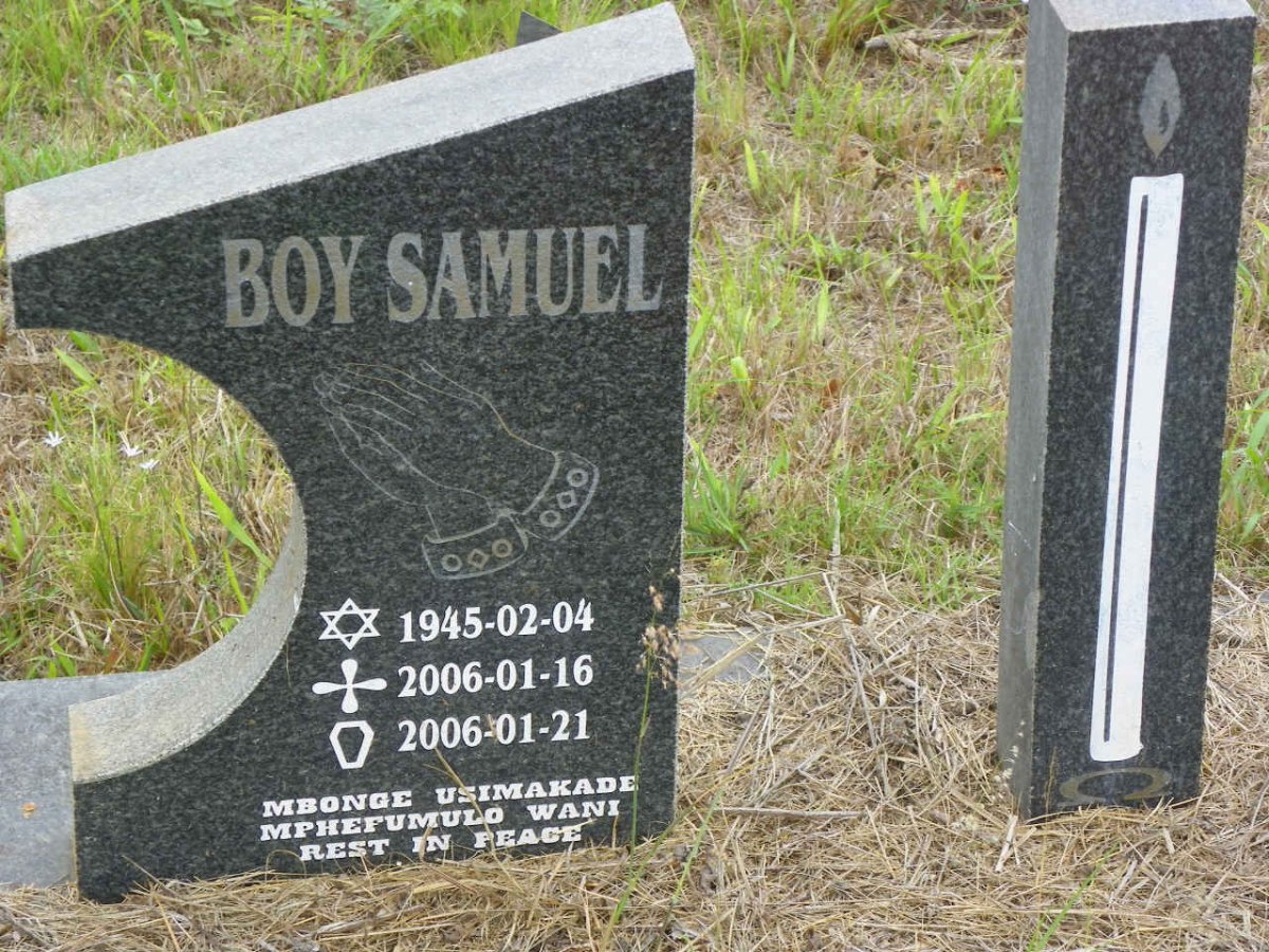 SAMUEL Boy 1945-2006