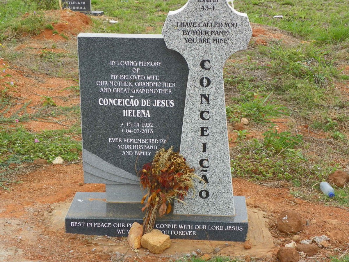 CONCEICÃO Helena, DE JESUS 1932-2013
