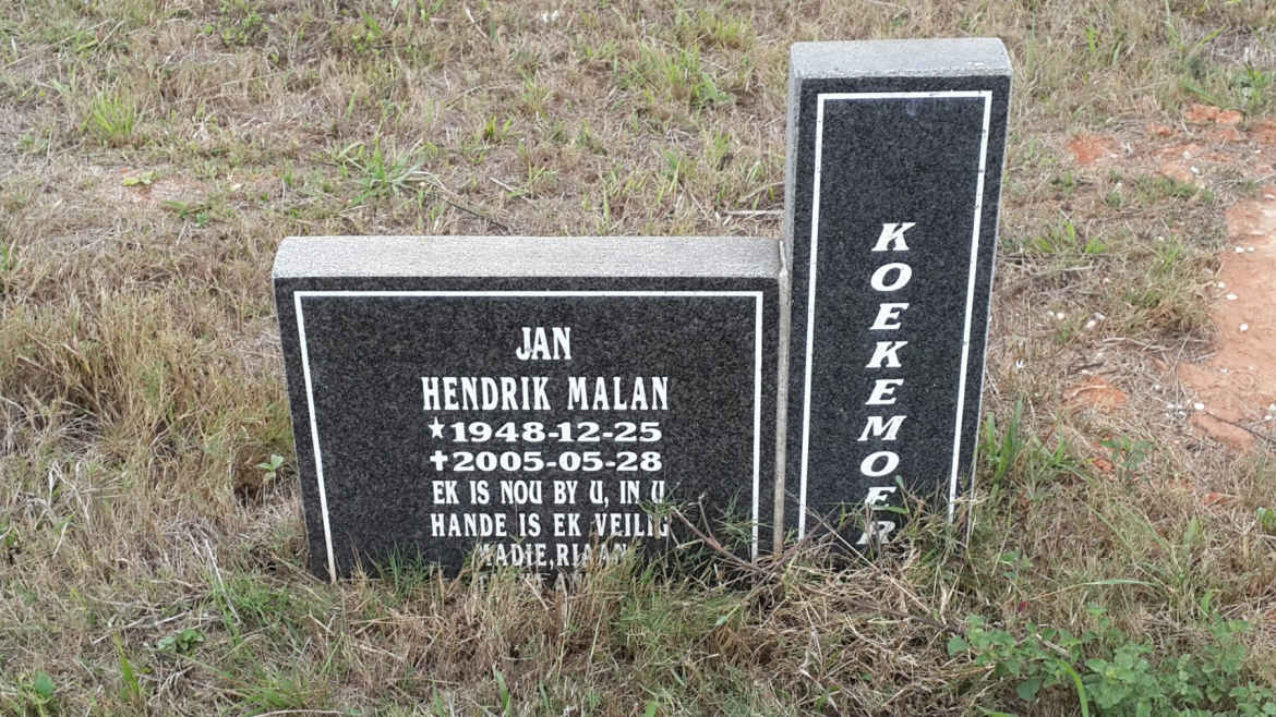 KOEKEMOER Jan Hendrik Malan 1948-2005