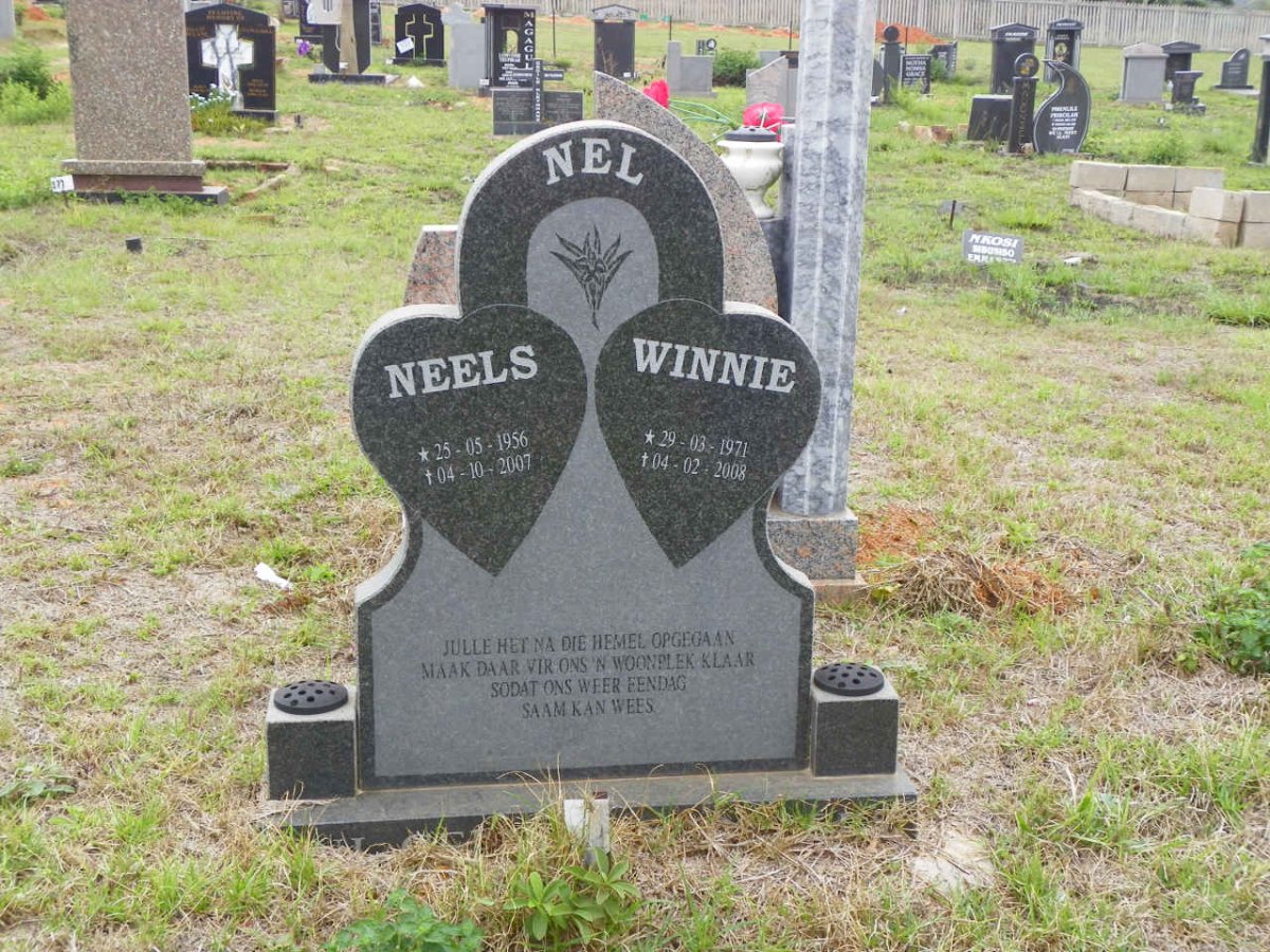 NEL Neels 1956-2007 &amp; Winnie 1971-2008