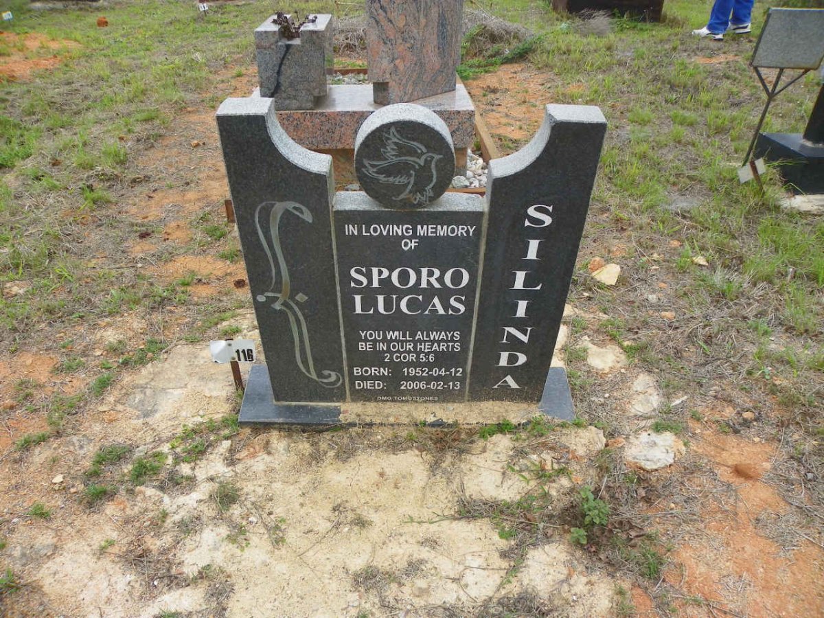 SILINDA Sporo Lucas 1952-2006