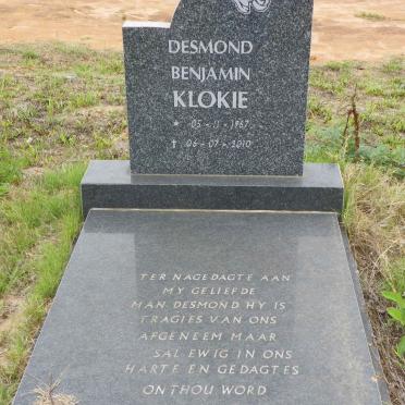 KLOKIE Desmond Benjamin 1967-2010