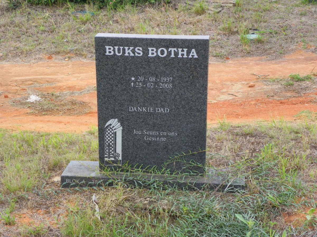 BOTHA Buks 1937-2008