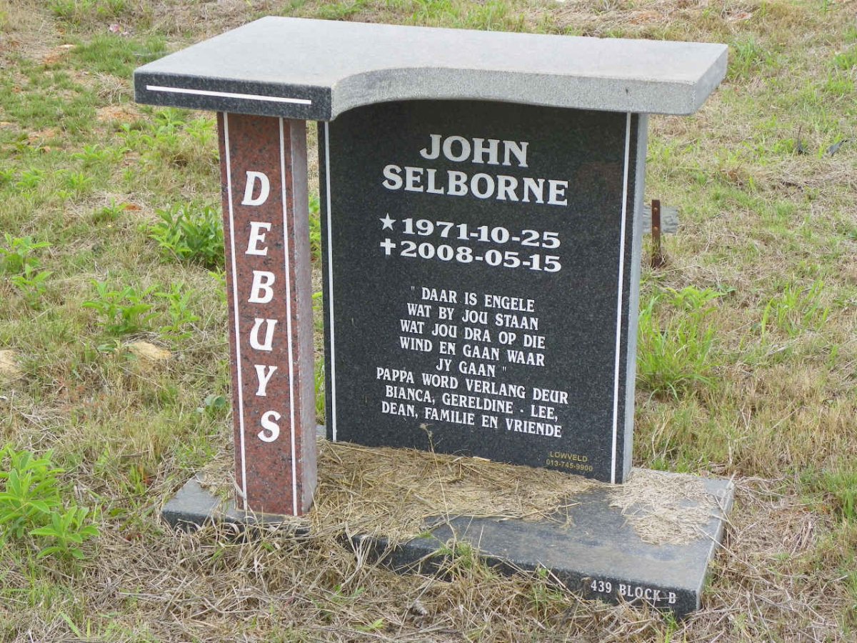 BUYS John Selborne, de 1971-2008