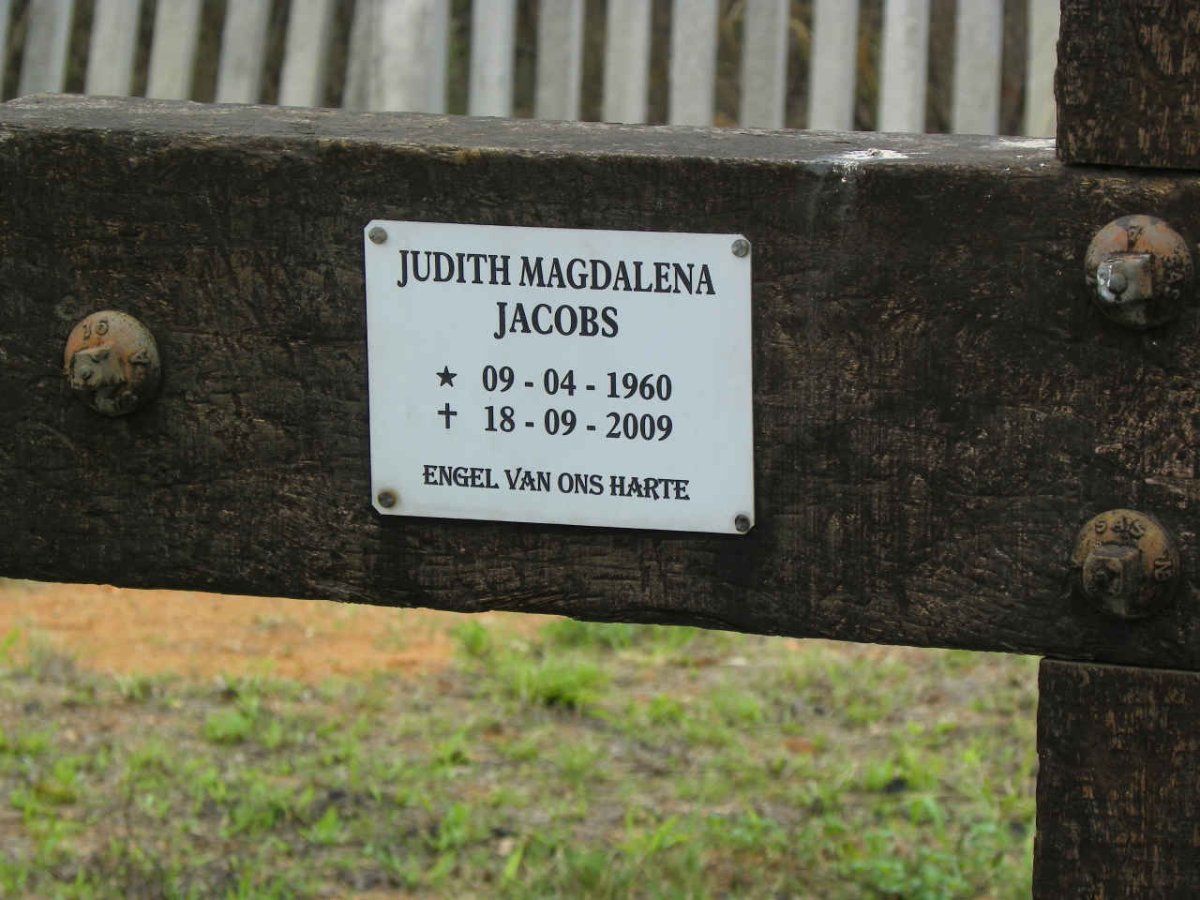 JACOBS Judith Magdalena 1960-2009