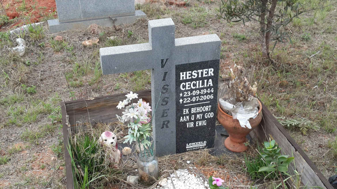 VISSER Hester Cecilia 1944-2006