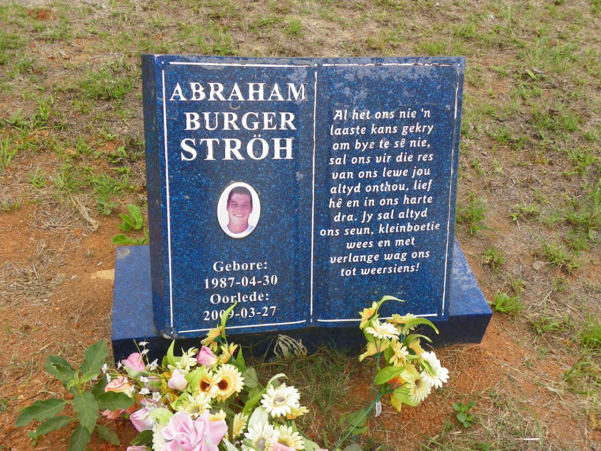 STRÖH Abraham Burger 1987-2009
