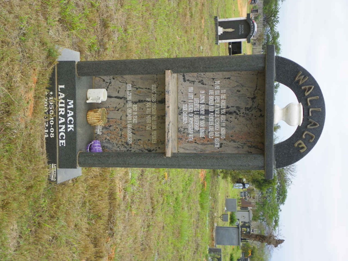 WALLACE Mack Laurance 1950-2007