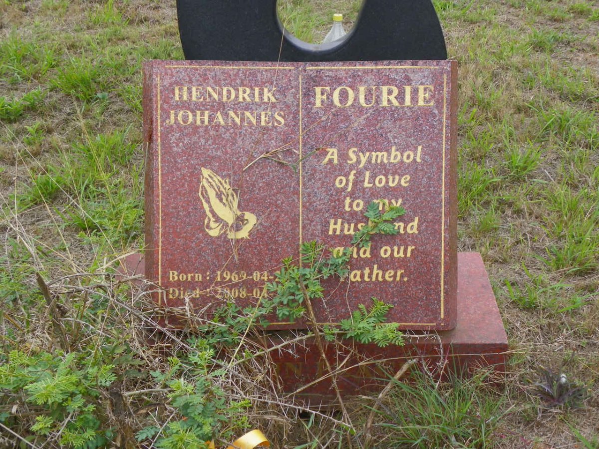 FOURIE Hendrik Johannes 1969-2008