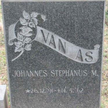 AS Johannes Stephanus M., van 1891-1962