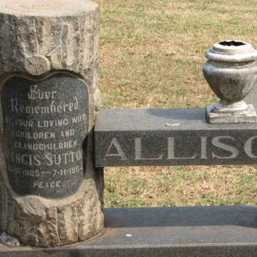 ALLISON Francis Sutton 1905-1964