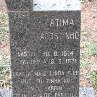 AGOSTINHO Fatima 1974-1978
