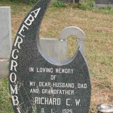 ABERCROMBIE Richard C.W. 1925-1987