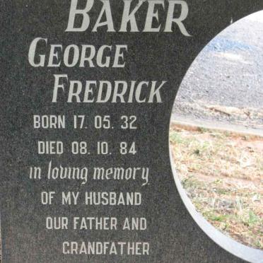 BAKER George Fredrick 1932-1984