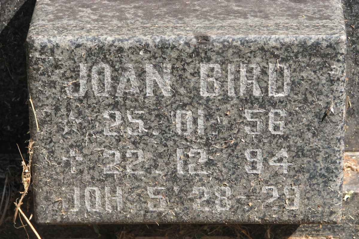 BIRD Joan 1956-1994