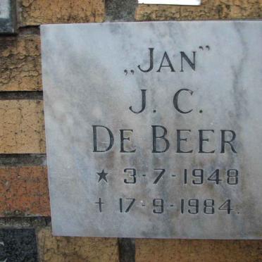 BEER J.C., de 1948-1984