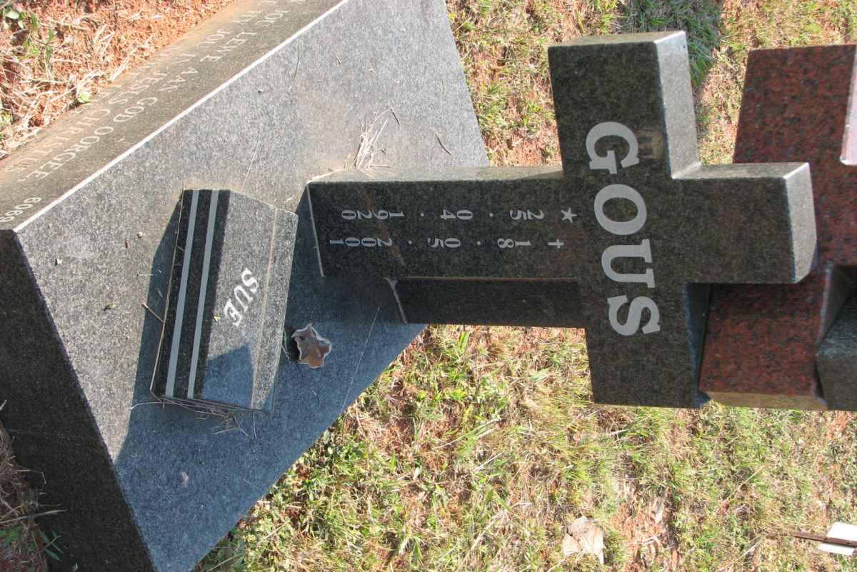GOUS Sue 1920-2001